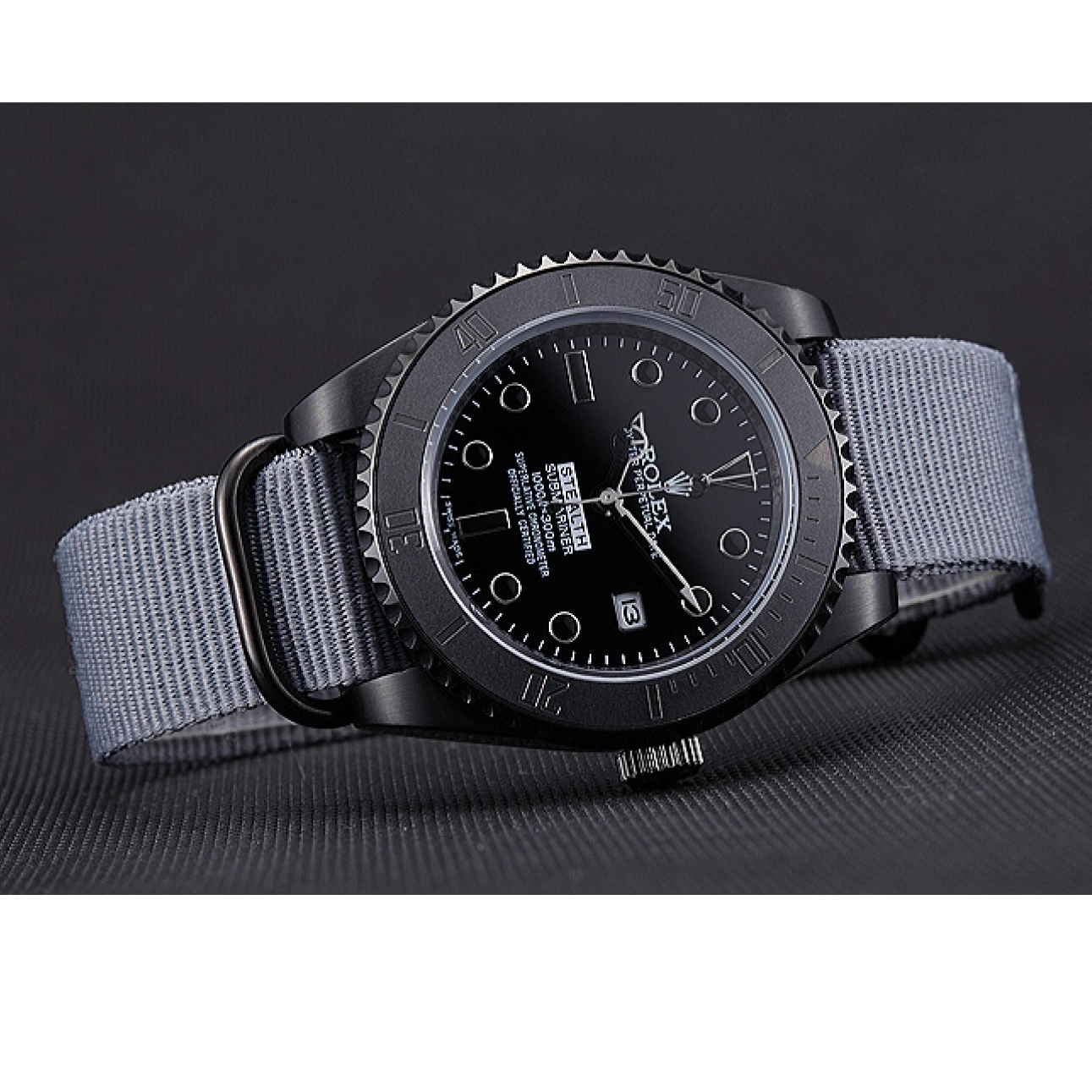 MiroTime 1025 Rolex Stealth Submariner Black 621996